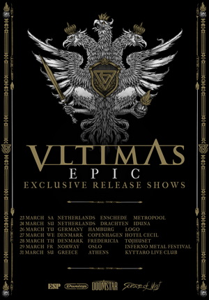 Vltimas European Tour Dates 2024 poster