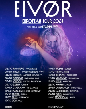 Eivør European Tour 2024 poster