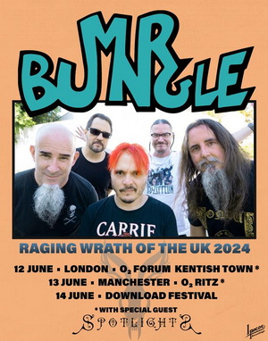 Mr. Bungle UK Live Shows 2024 poster