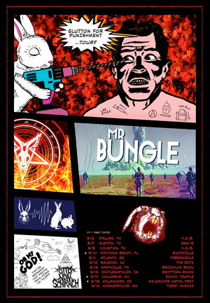 Mr. Bungle US Tour 2024 poster