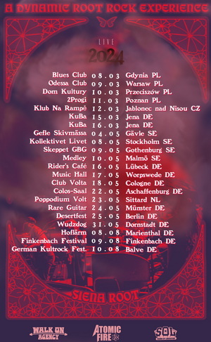 Siena Root European Tour Dates 2024