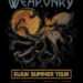 Alien Weaponry European & UK Tour 2024 poster