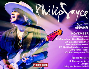 Philip Sayce UK Tour 2024 poster