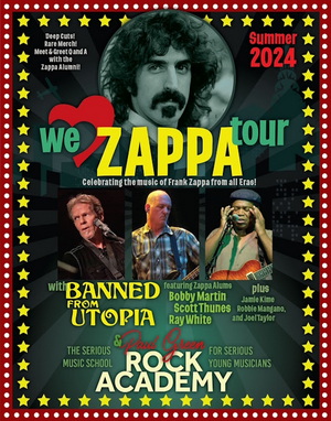 Banned From Utopia US Tour 2024 - The Paul Green Rock Academy