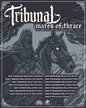 Tribunal North American Tour 2024 poster
