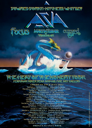 Asia North American Tour 2024 poster