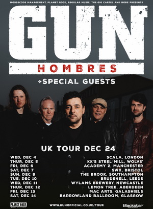 Gun UK Tour 2024 poster