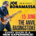 Joe Bonamassa UK concert - The Anvil - 2024 poster