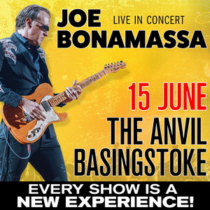 Joe Bonamassa UK concert - The Anvil - 2024 poster
