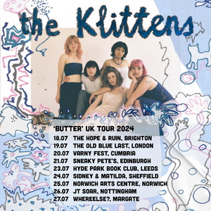 The Klittens UK Tour 2024 poster
