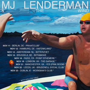 MJ Lenderman European & UK Tour 2024 poster