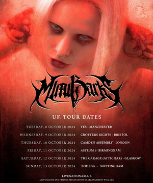Mimi Barks UK Tour 2024 poster