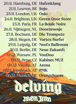Delving European Tour 2024 poster