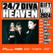 24/7 Diva Heaven European Tour 2024 poster
