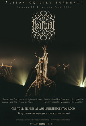 Heilung UK & Ireland Tour 2025 poster