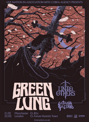 Green Lung UK Headline Shows 2025 poster
