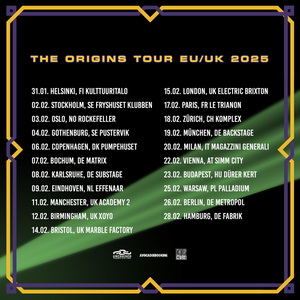 Queensrÿche European & UK Tour 2025 poster