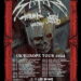 Satan UK & European Tour 2024 poster