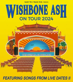 Wishbone Ash UK Tour 2024 poster