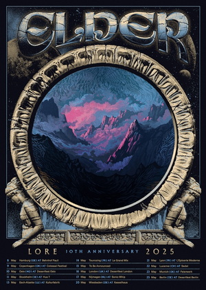 Elder European Tour 2025 poster