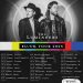 The Lumineers European & UK Tour 2025 poster