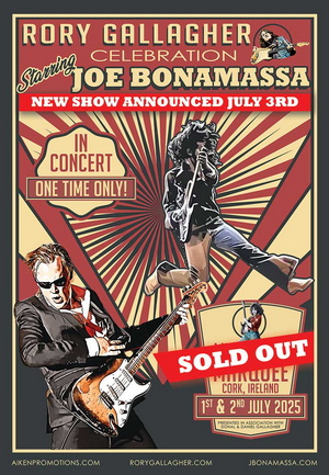 Joe Bonamassa - Live at The Marquee in Cork 2025 poster