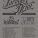Parkway Drive European Tour 2025 poster