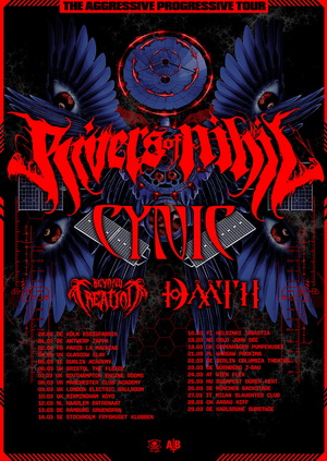 Rivers Of Nihil European & UK Tour 2025 poster