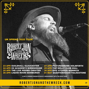 Robert Jon & The Wreck UK Tour 2025 poster