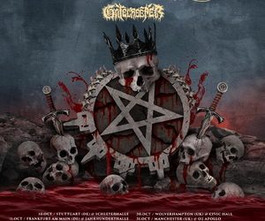 Arch Enemy European & UK Tour 2025 poster
