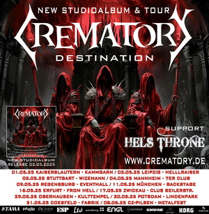 Crematory ROAR Destination 2025
