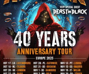 Helloween European Tour 2025 poster