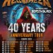 Helloween European Tour 2025 poster