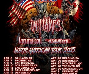 Machine Head North American Tour 2025 poster