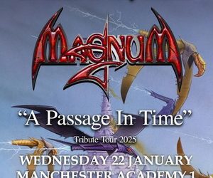 Magnum Tribute show Manchester Academy 2025 poster