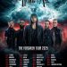 The Raven Age European Tour 2025 poster