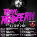 Troy Redfern UK Tour 2025 poster