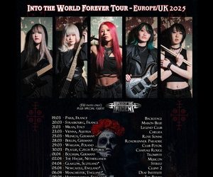 Bridear European & UK Tour 2025 poster