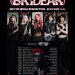 Bridear European & UK Tour 2025 poster