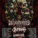Cryptopsy - Decapitated European & UK Tour 2025 poster