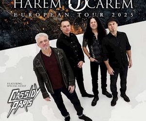 Harem Scarem European Tour 2025 poster
