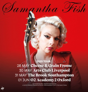 Samantha Fish UK Tour 2025 poster
