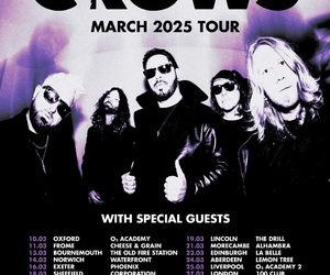 Those Damn Crows UK Tour 2025 poster