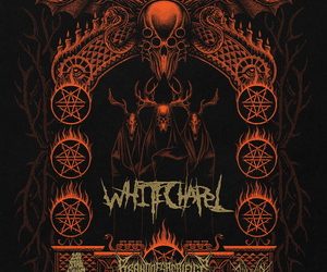 Whitechapel North American Tour 2025 poster