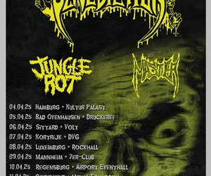 Benediction European Tour 2025 poster