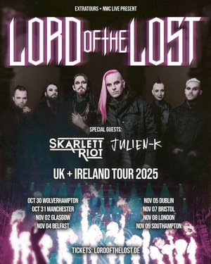 Lord Of The Lost UK & Ireland Tour 2025 poster