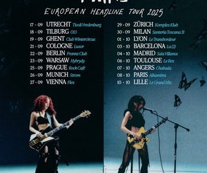 Nova Twins European Tour 2025 poster