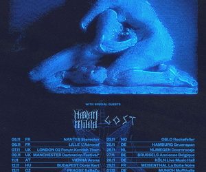 Perturbator European & UK Tour 2025 poster
