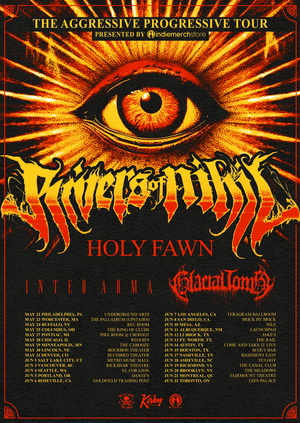 Rivers of Nihil North American Tour 2025 poster