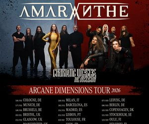 Epica and Amaranthe European and UK Tour 2026 poster